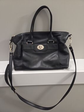 Kate Spade Hampton Road Janie Leather Satchel - Black